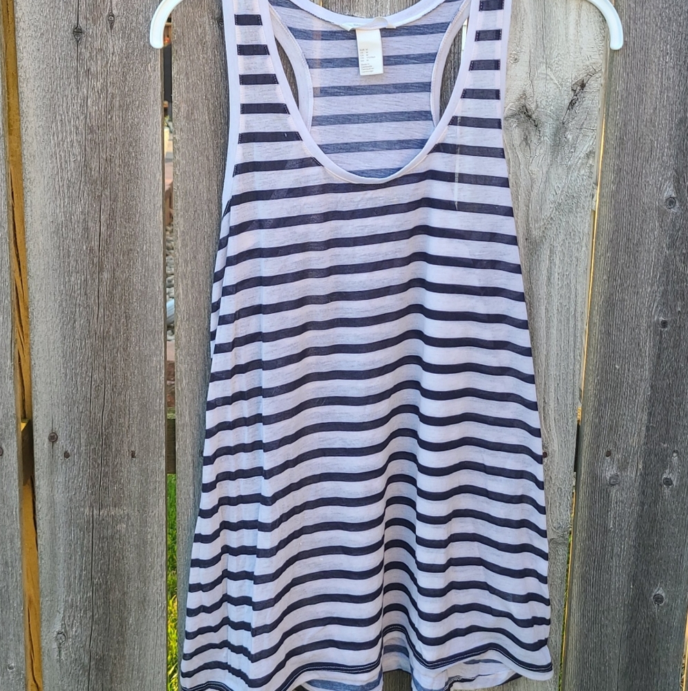 Striped Lightweight Tank by H&M